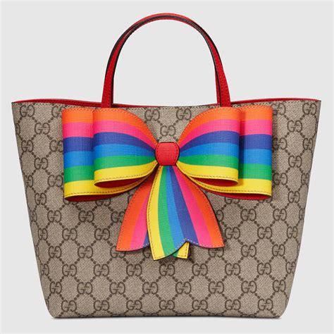 rainbow gucci bag|gucci baguette bag.